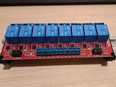 DIN Mount for relay module