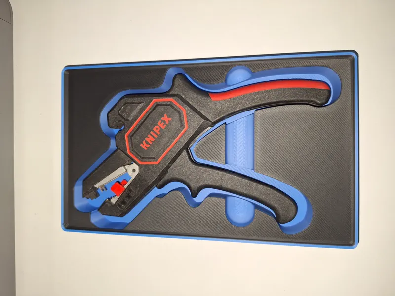 Knipex 12 62 180 – Gridfinity-Halter (5x3)