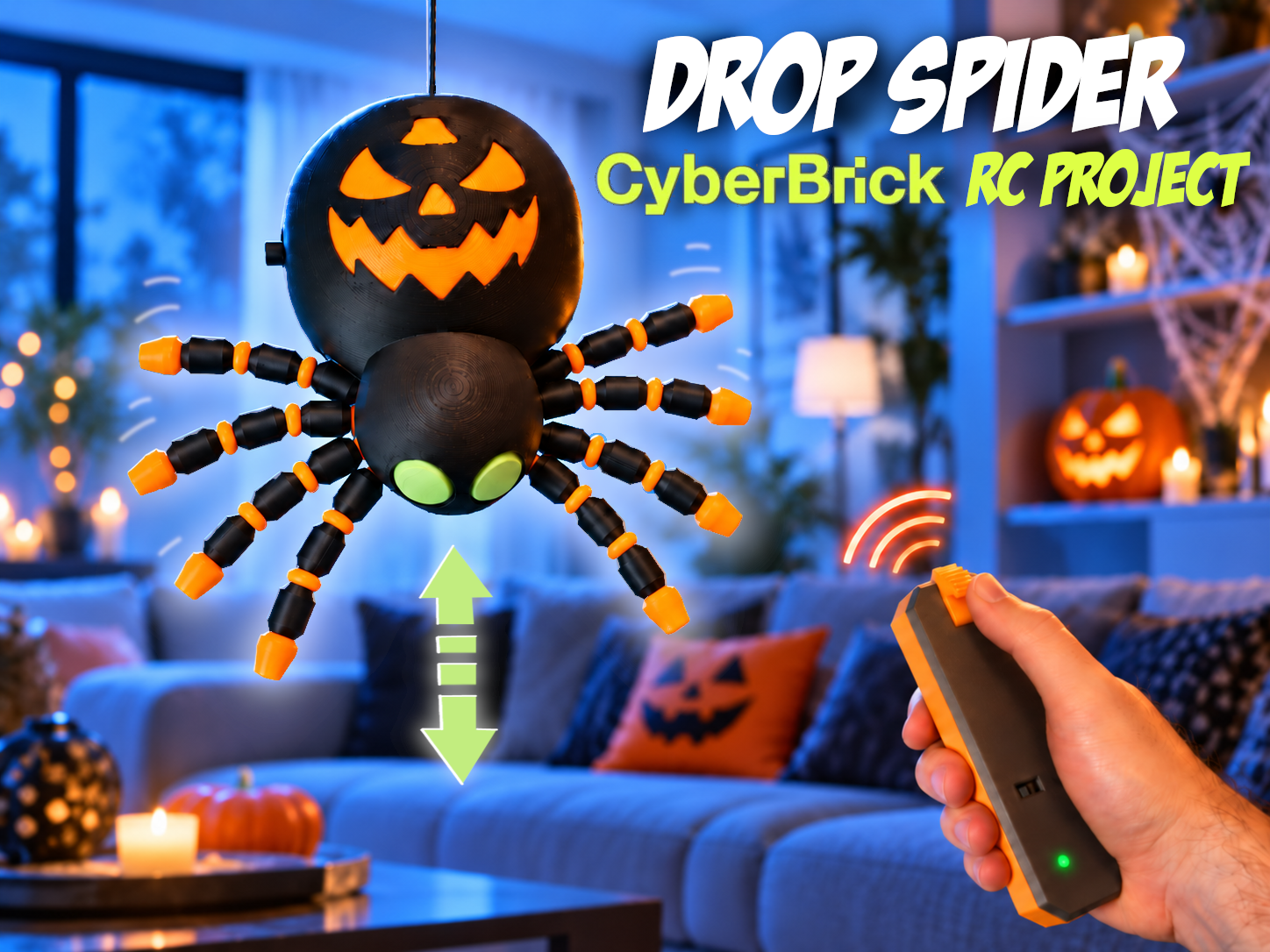Drop Spider 3D model