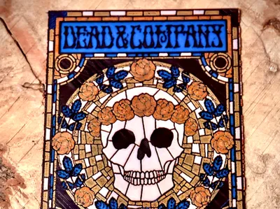 Dead & Co. (ACTUAL PICTURE OF) hueforge