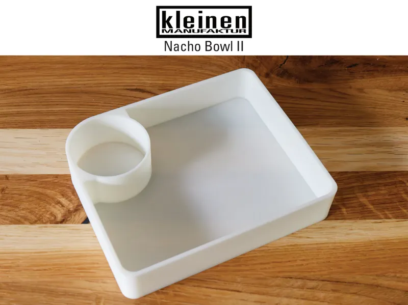 Natcho Bowl with Sauce Holder Nacho Schale II Big