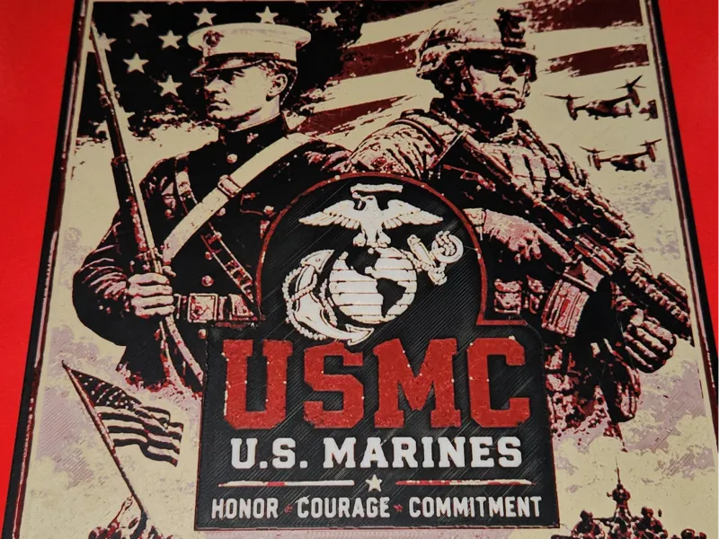 US Marines Hueforge