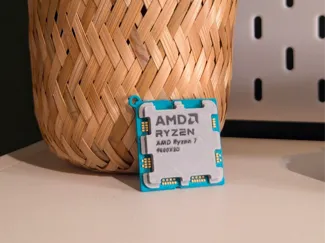 AMD Ryzen 7 9800X3D CPU Keyring