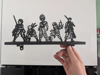 Anime Bookshelf 2e Silhouette