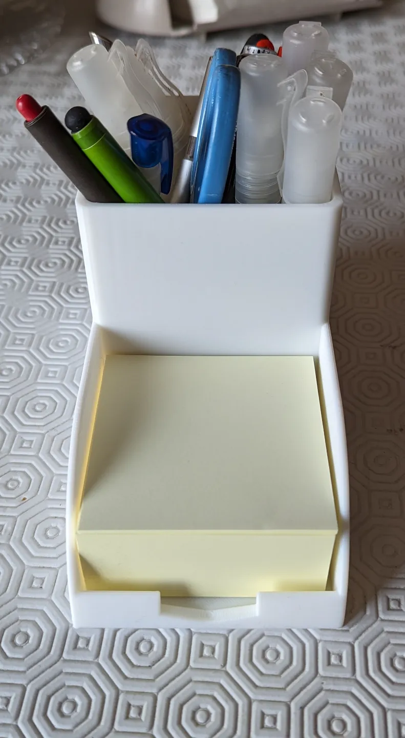 Pen and Post-it Holder 2 in 1