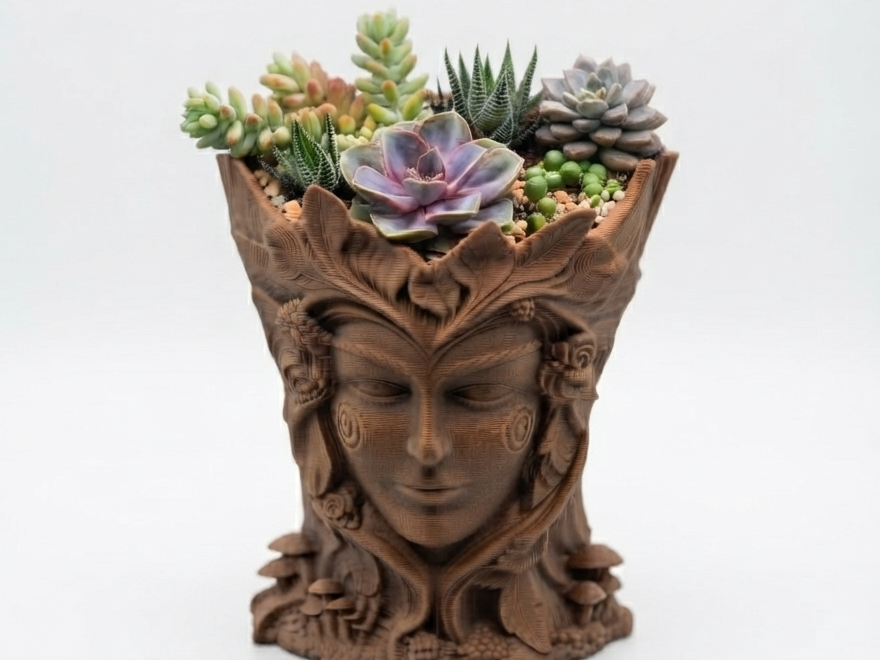 Forest Queen Planter 3D model