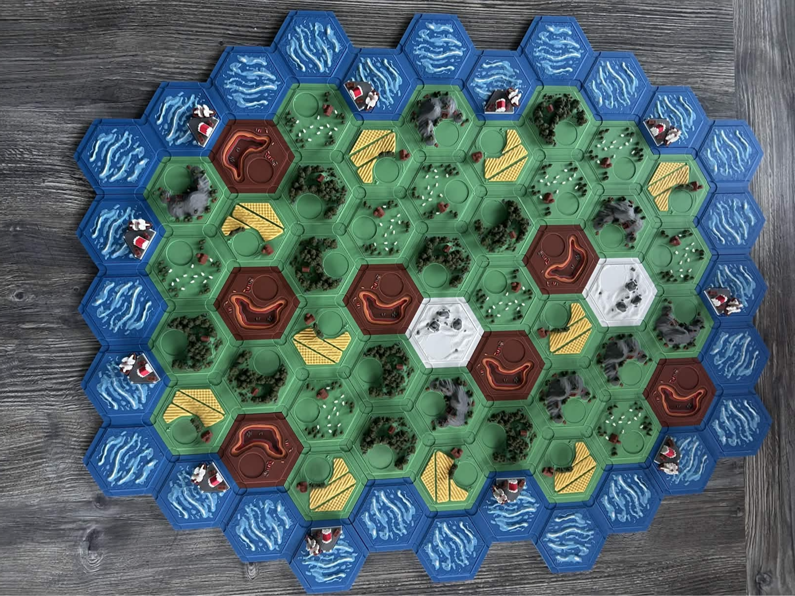 Die Siedler von Catan XXL - 3D Spielfeld