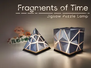 Fragments of Time Puzzle Lamp