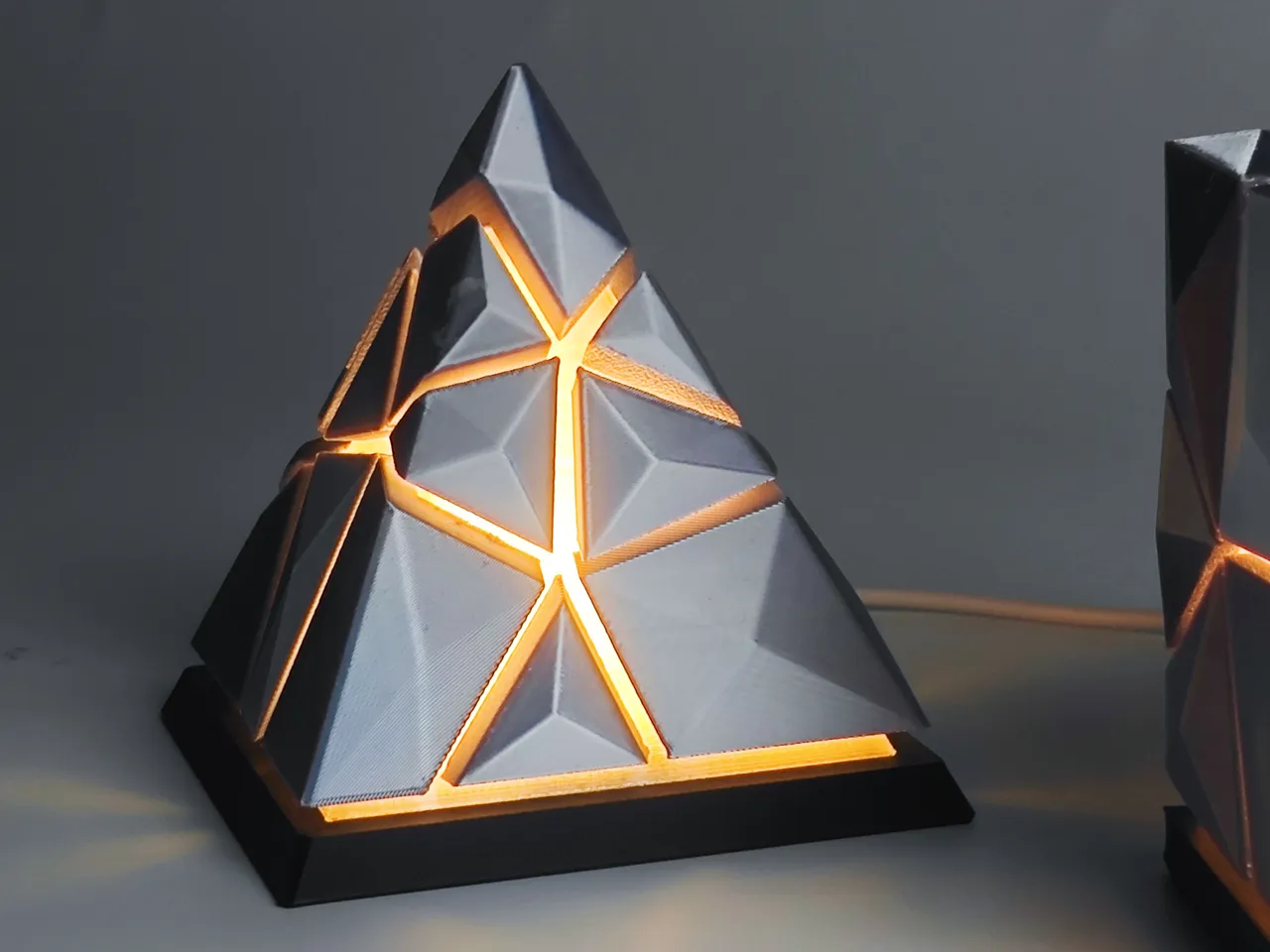 Fragments of Time Puzzle Lamp view 4