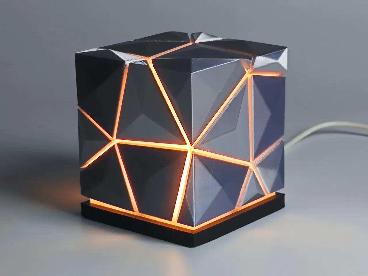 Fragments of Time Puzzle Lamp view 3