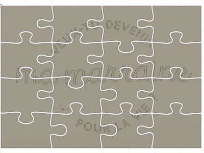 4x4 "Godmother for Life" Puzzle
