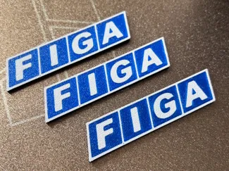Logo Fiat Fi*a per panda 141 sisley o uno  turbo
