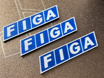 Fiat Fi*a Logo for Panda 141 Sisley or Uno Turbo