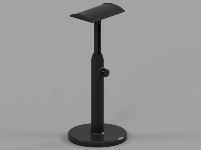 Universal Adjustable Height Headphones Stand