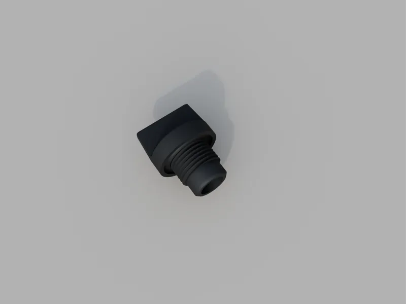 Garden pump drain plug