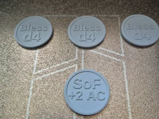 DnD Bless and SoF Token