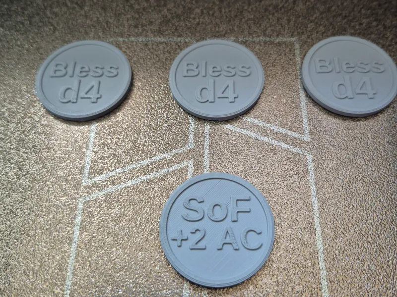 DnD Bless and SoF Token
