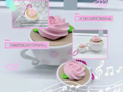 Rose teacup