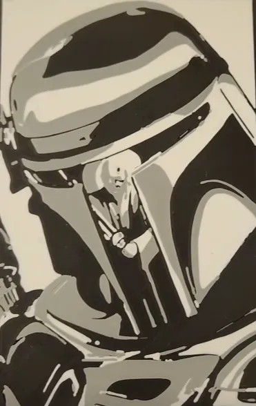 Jango Fett Print