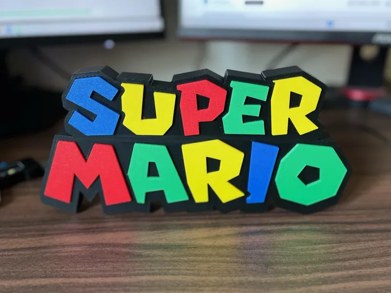 Super Mario Wall Decor (NO AMS)