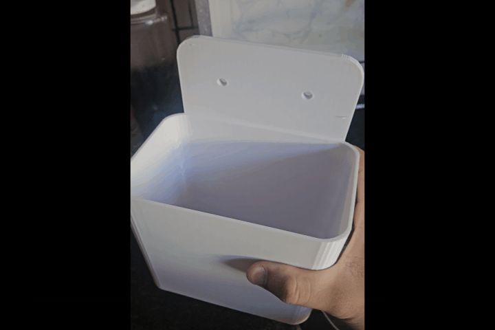 wall cutlery holder