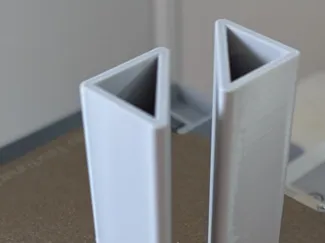 Ikea Baggebo shelf feet riser 55 mm