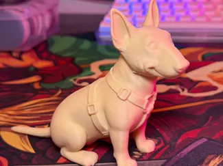 Bullterrier statuette