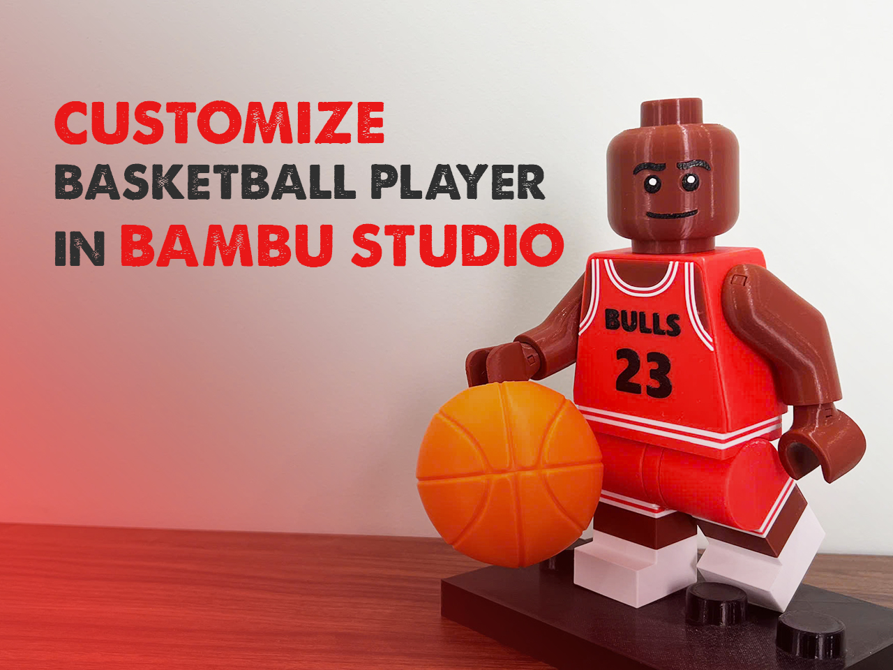 CUSTOMIZE Basketball Player Big Figure