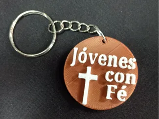 Llavero Jóvenes con Fé