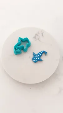 Cortador para modelado: Killer Whale | Whale Shark clay cutter — vista de referencia 3
