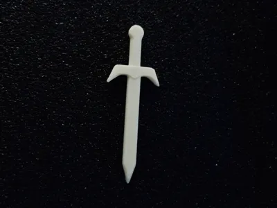 Zero Supports Quick-Print Mini Sword