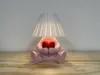 Ribbed lampshade