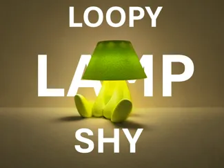 LOOPY LAMP - SHY (LED LAMP KIT - MH001 - KC007)