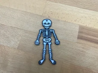 Skelett Schlüsselanhänger / Skeleton Keyring