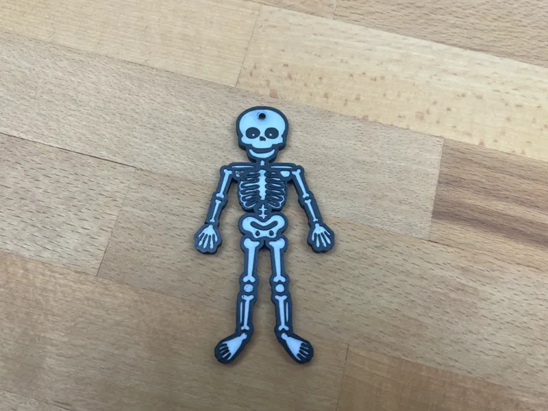 Skelett Schlüsselanhänger / Skeleton Keyring