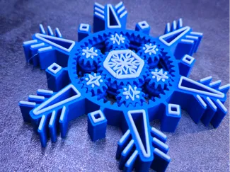 Snowflake - Planetary Gears - Fidget Spinner