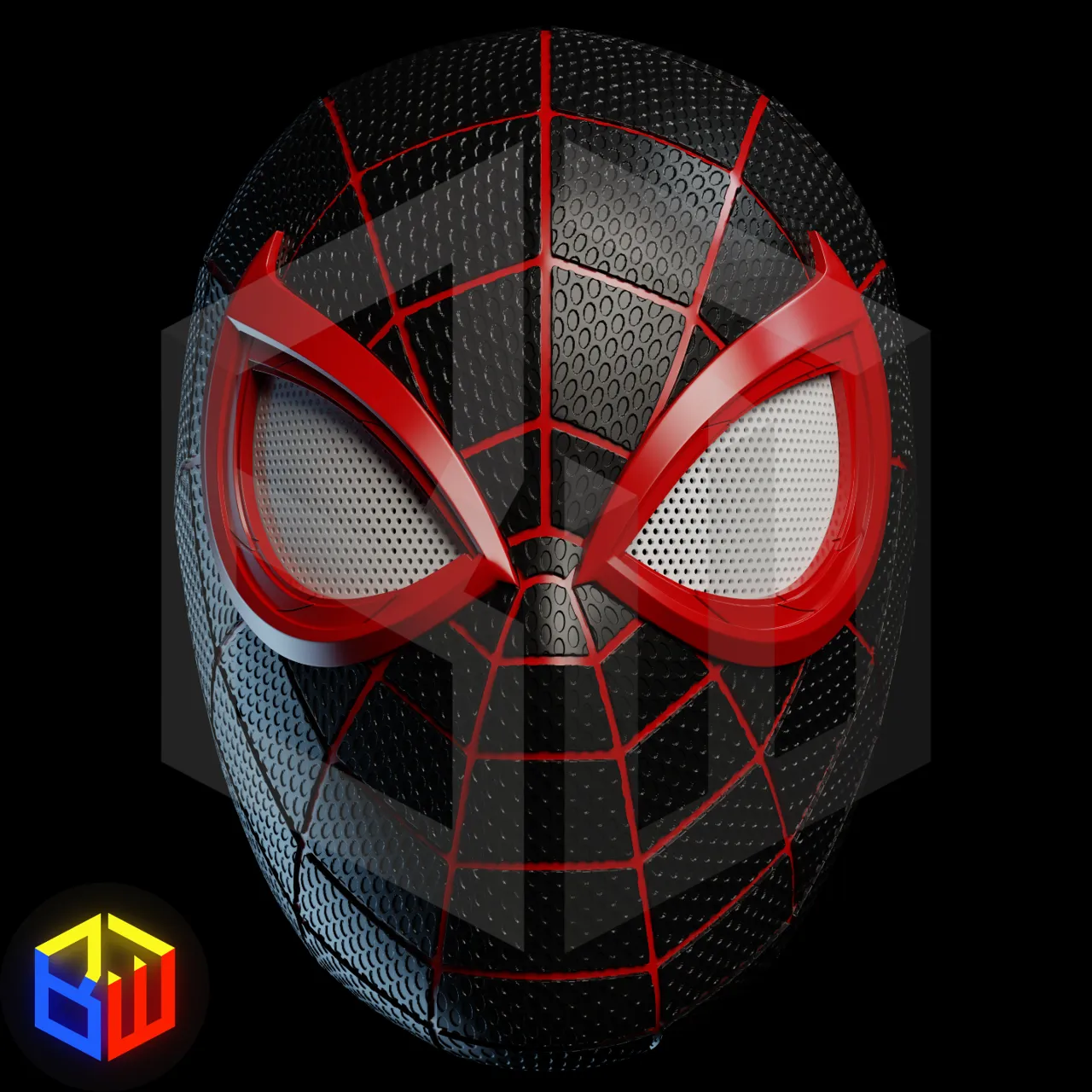 Miles Morales PS5 Textured Helmet view 2