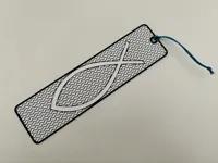 Lesezeichen Fisch - Gyroid
