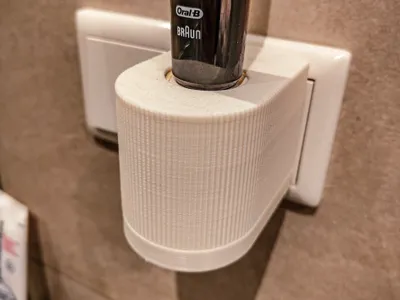 Oralb B Braun Charger Wall Mount Holder Thing V2