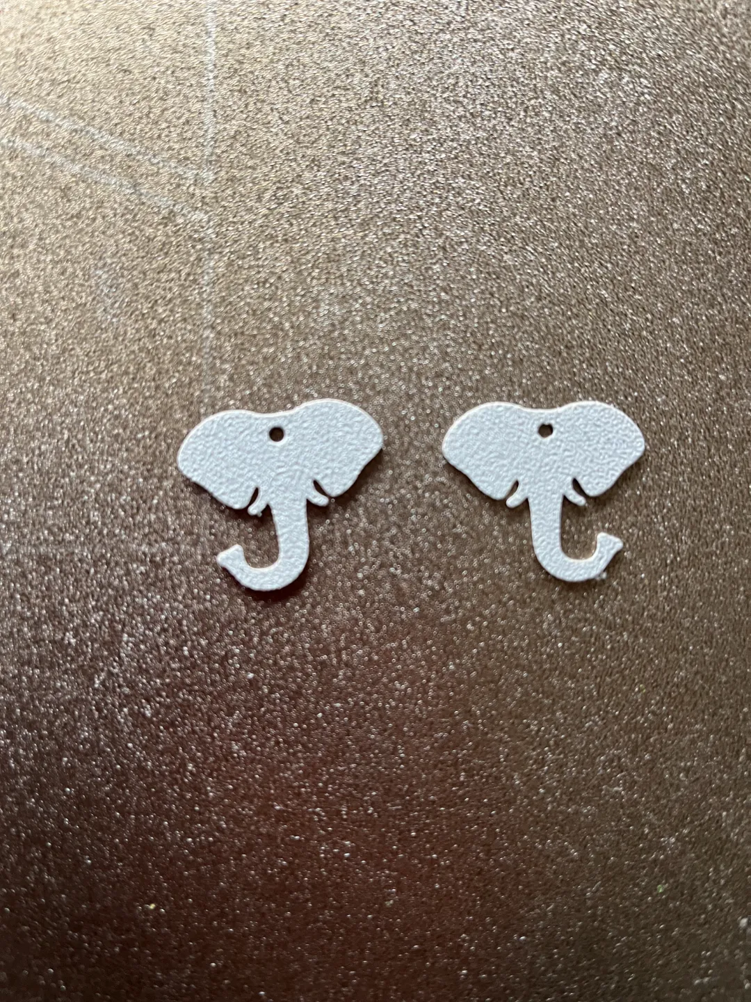 elephant earrings view 2