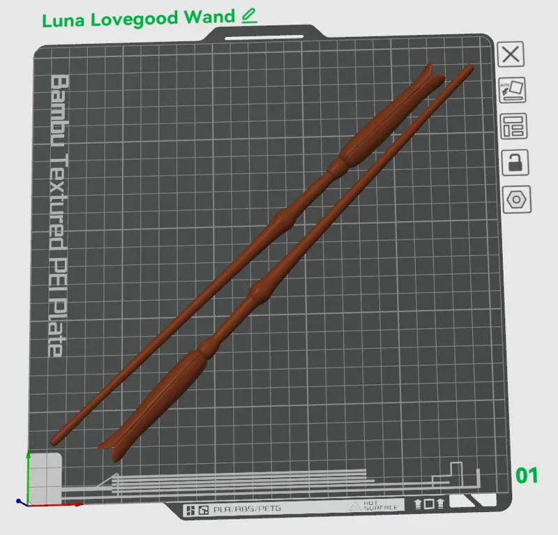 Luna Lovegood's Wand - Harry Potter Universe