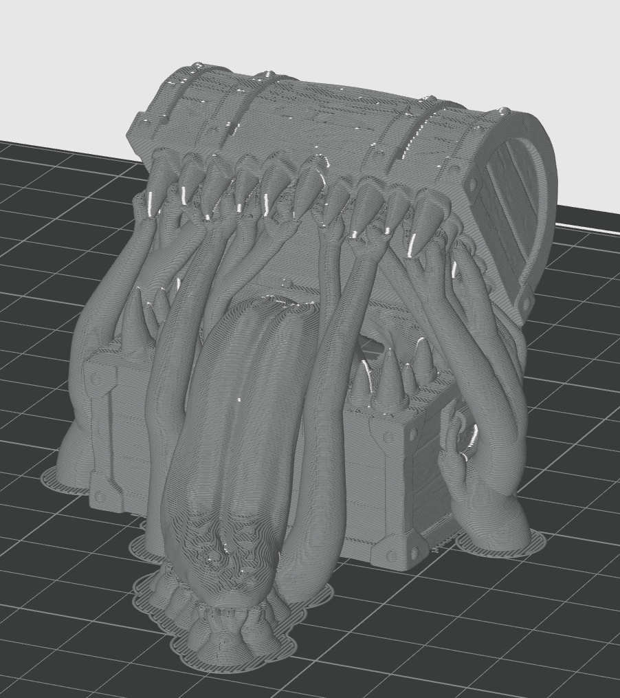 Miniatura 4 do modelo 3D Mimic chest - DnD