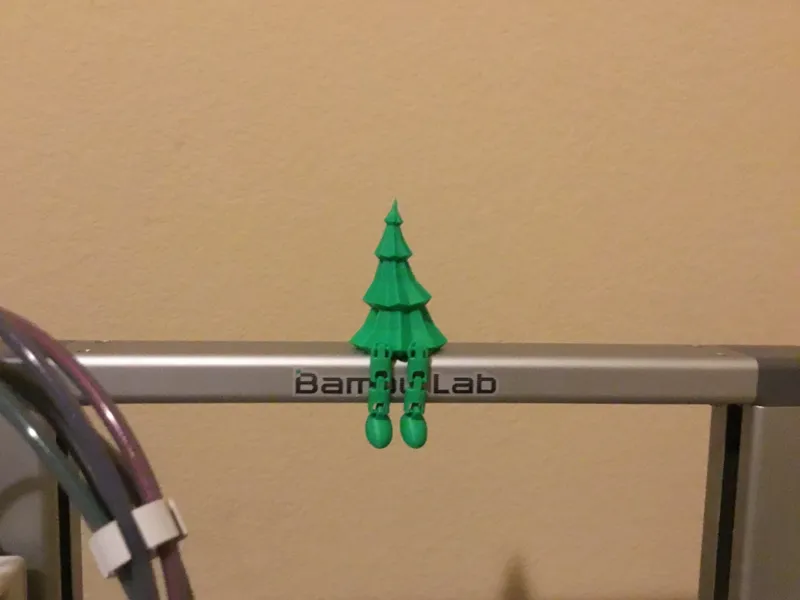 Christmas tree with flexible legs