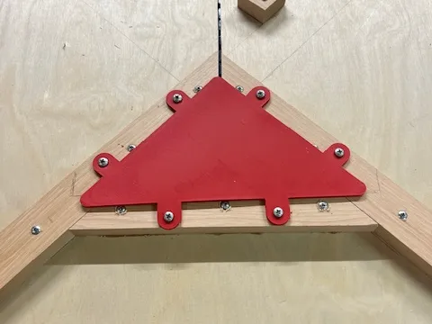 Table saw sled blade cover