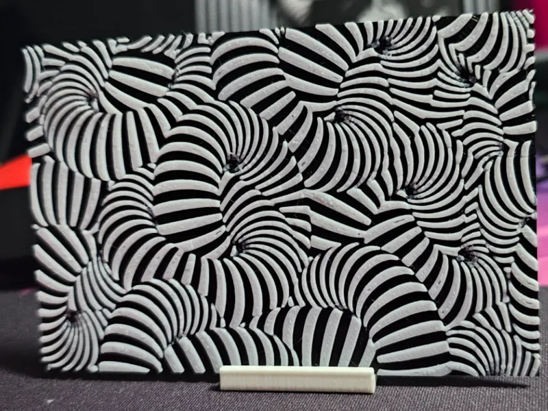 Black and white stripes