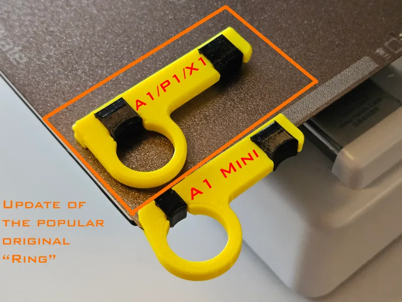 Ring V4, handle for Bambu build plates! (256x256)