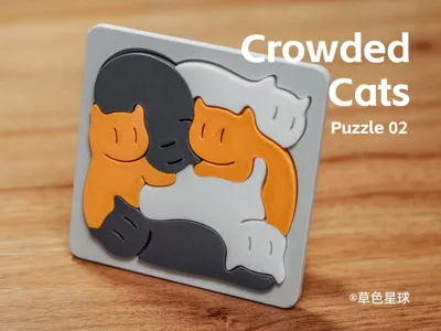 Crowded Cats Puzzle 02