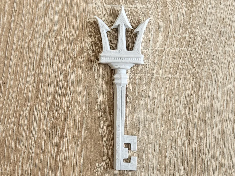 Trident Key Example Resident Evil 0 Trident Key - Free 3D Print Model - MakerWorld