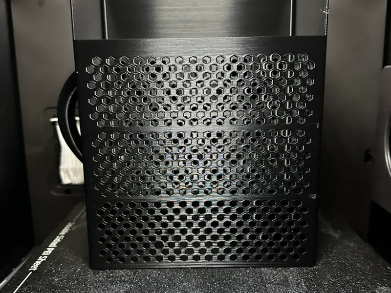 Tall Poop Bin with Handle (S1, Centauri Carbon)