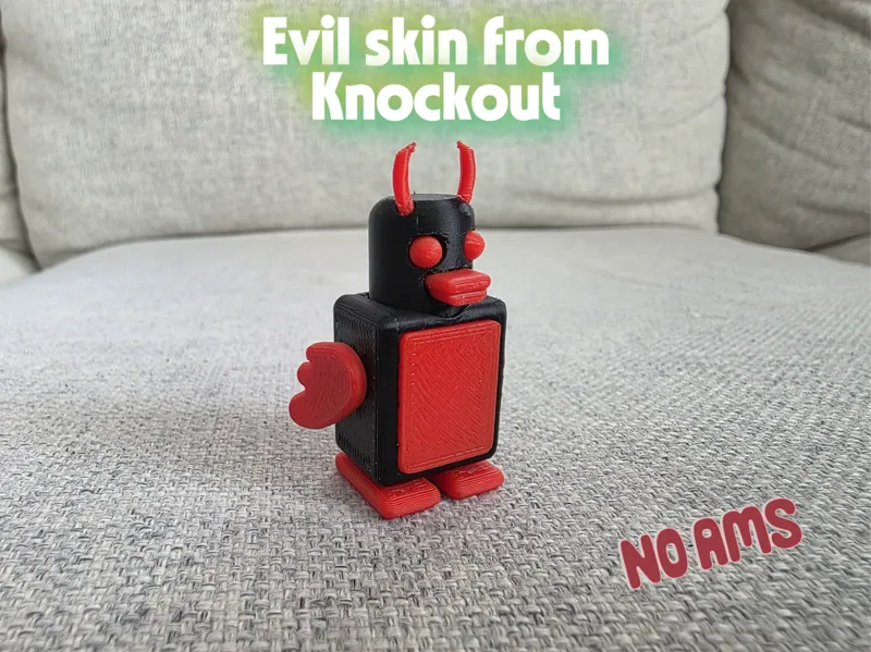 Evil skin from the Roblox Game Knockout